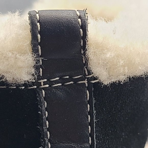 Dsquared women Ankle Boot heel platform black leather faux fur Size 9 39 new - Picture 11 of 12